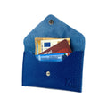 Italian Full-Grain Leather Pouch — Blue - foto 1