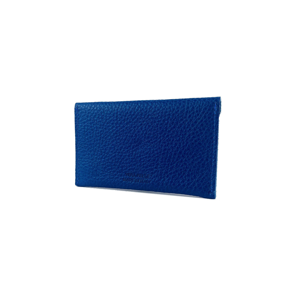 Italian Full-Grain Leather Pouch — Blue - foto 3