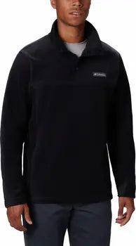 Columbia Steens Mountain™ half snap fleece sweater - fleece sweater with half zipper - outdoor sweater men - black - size xxl - foto 1