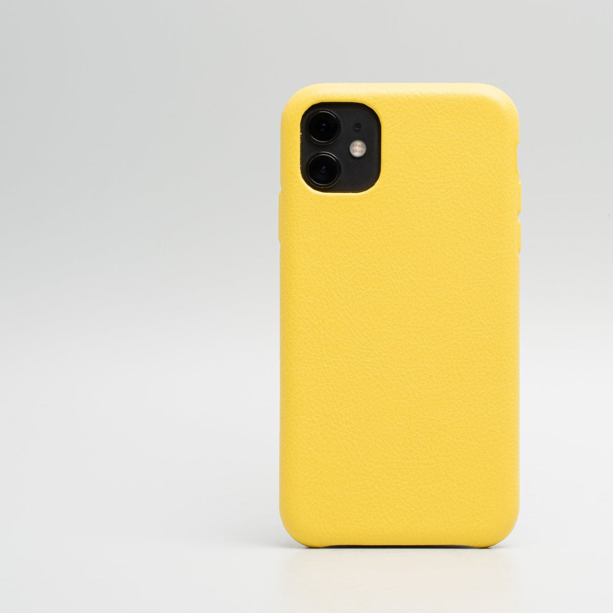 iPhone 11 Leather Case – Yellow - foto 1